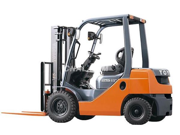 hand grip joysticks used in forklift motion control